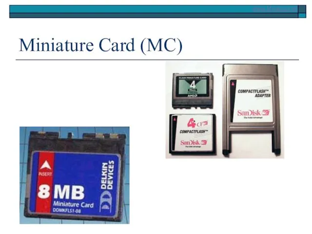 Miniature Card (MC)