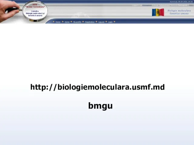 http://biologiemoleculara.usmf.md bmgu