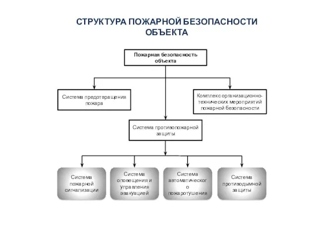 СТРУКТУРА ПОЖАРНОЙ БЕЗОПАСНОСТИ ОБЪЕКТА