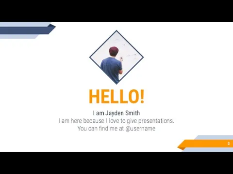 HELLO! I am Jayden Smith I am here because I