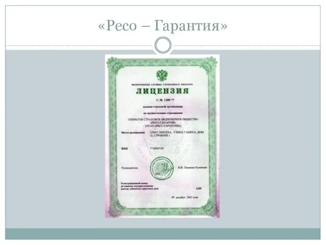 «Ресо – Гарантия»