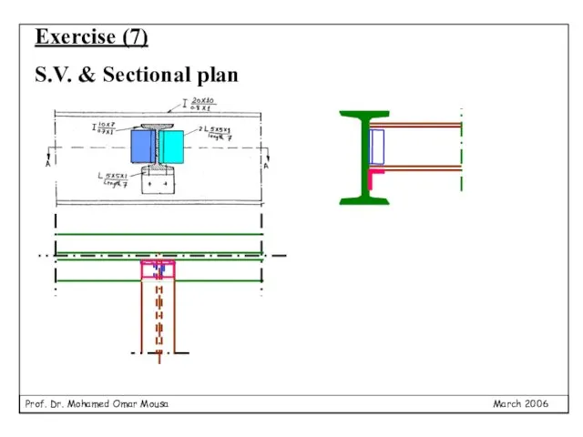 Exercise (7) S.V. & Sectional plan