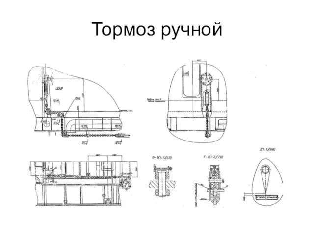 Тормоз ручной