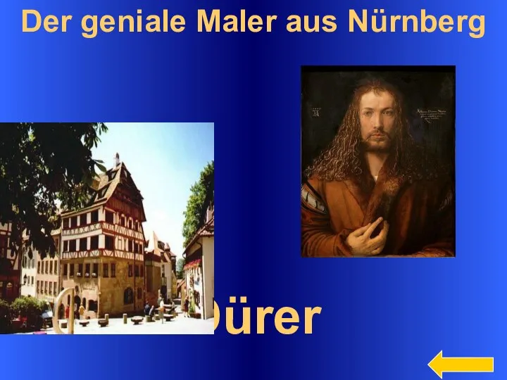 Der geniale Maler aus Nürnberg Dürer