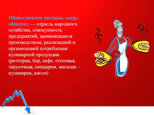 Обще́ственное пита́ние, сокр.: общепи́т — отрасль народного хозяйства, совокупность предприятий,