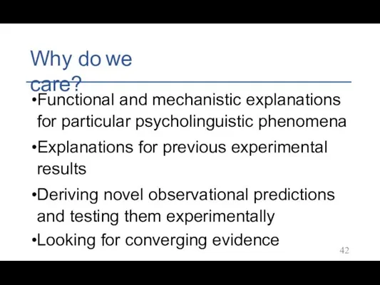 Why do we care? Functional and mechanistic explanations for particular