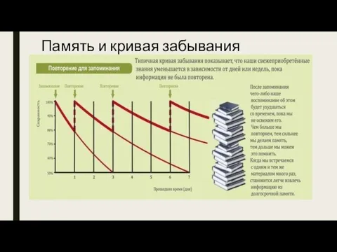 Память и кривая забывания