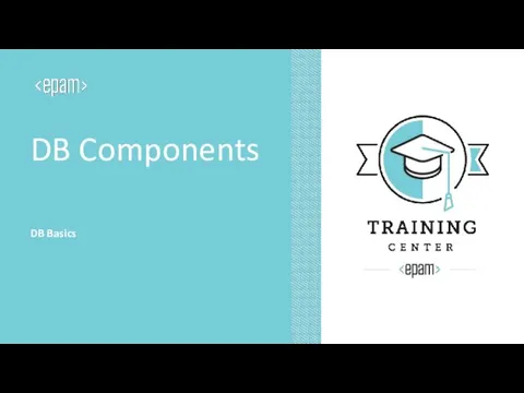 DB Components DB Basics