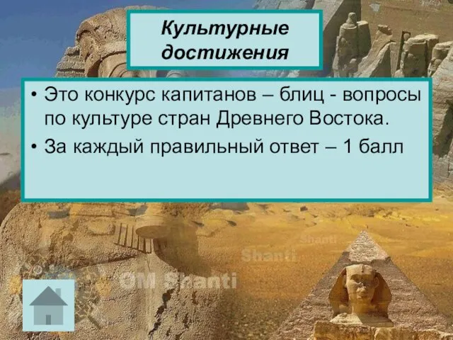 Это конкурс капитанов – блиц - вопросы по культуре стран