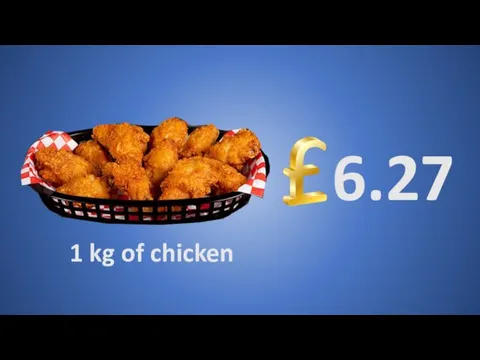 1 kg of chicken 6.27