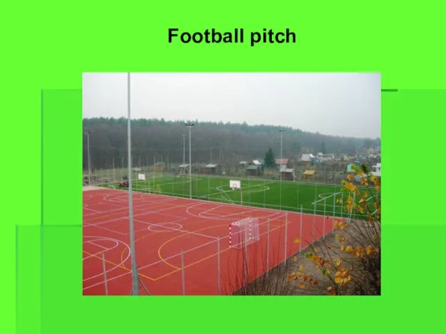 Football pitch