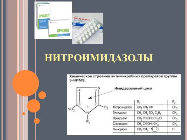 НИТРОИМИДАЗОЛЫ