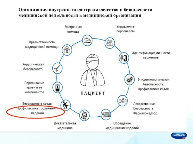 Организация внутреннего контроля качества и безопасности медицинской деятельности в медицинской организации