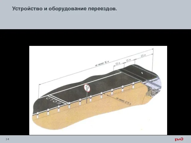 Устройство и оборудование переездов. Стойки шлагбаумов, мачты светофоров переездной сигнализации,