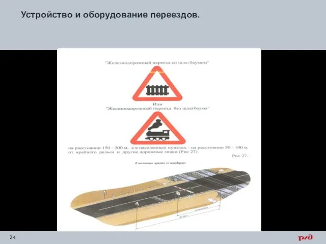 Устройство и оборудование переездов.