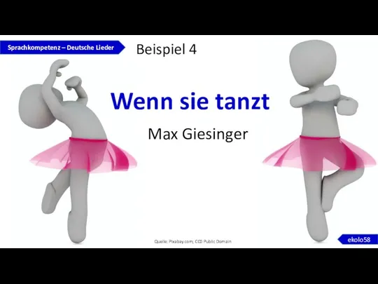 Wenn sie tanzt Max Giesinger Sprachkompetenz – Deutsche Lieder ekolo58