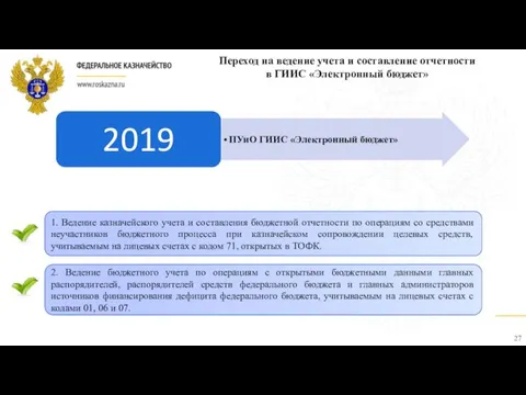 Переход на ведение учета и составление отчетности в ГИИС «Электронный