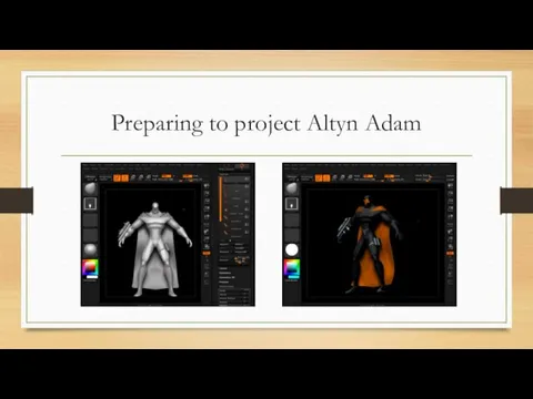 Preparing to project Altyn Adam