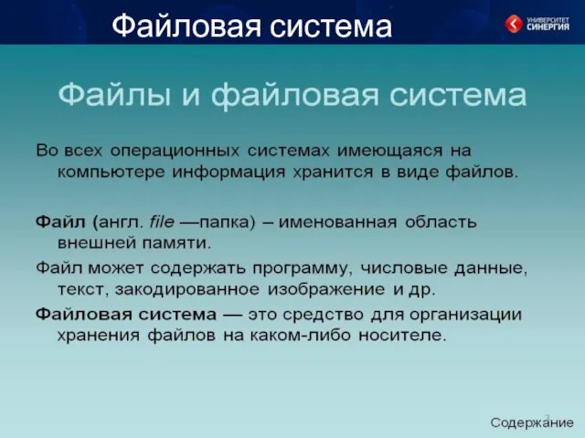 Файловая система