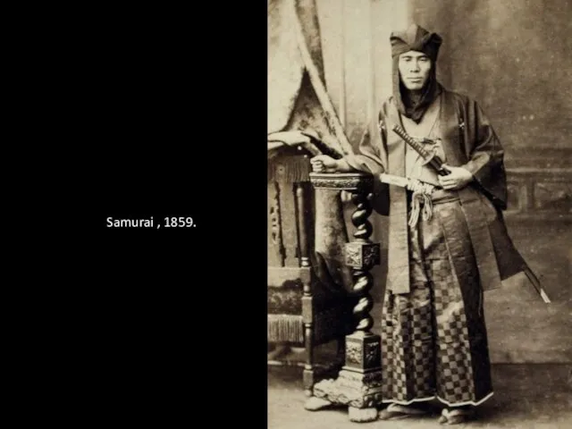 Samurai , 1859.