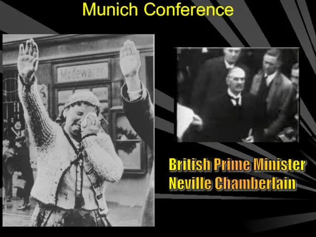 Munich Conference Leaders of Britain, France, Italy, and Germany met