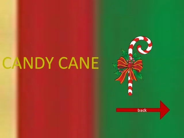 CANDY CANE back