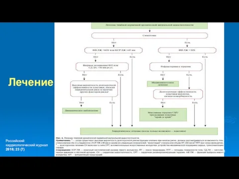 Лечение Российский кардиологический журнал 2018; 23 (7)