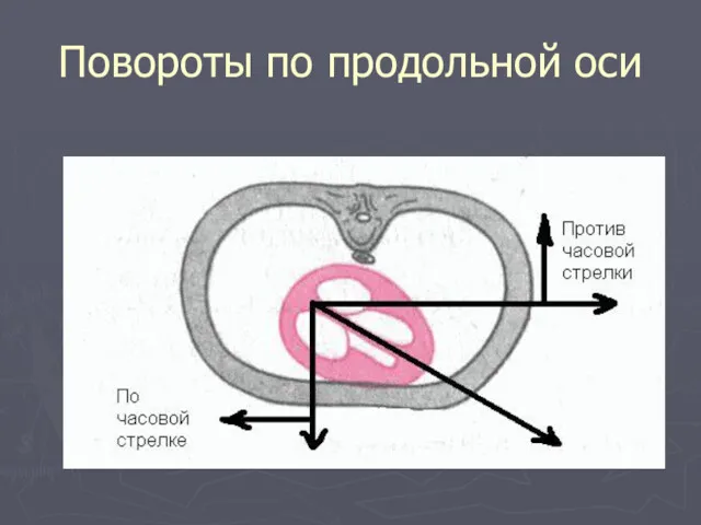 Повороты по продольной оси