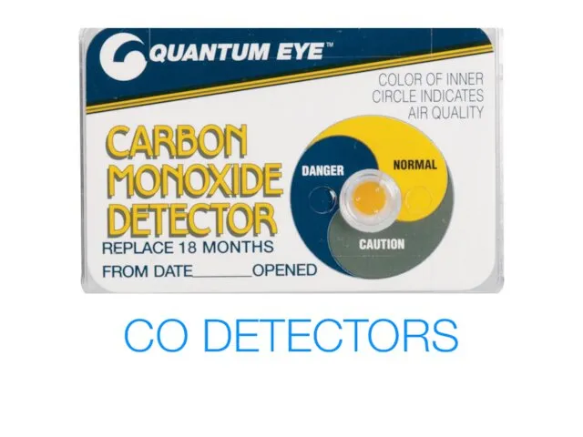 CO DETECTORS