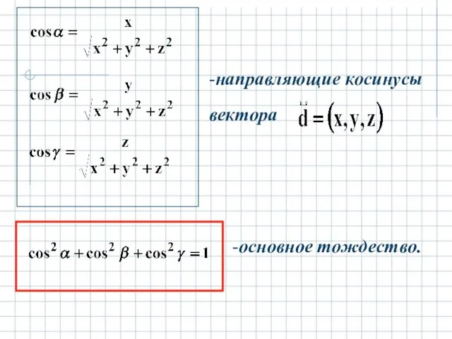 -основное тождество.