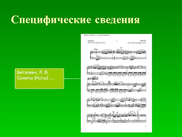 Специфические сведения Бетховен, Л. В. Сонаты [Ноты] ….