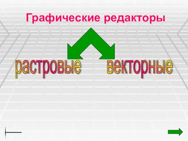 Графические редакторы растровые векторные