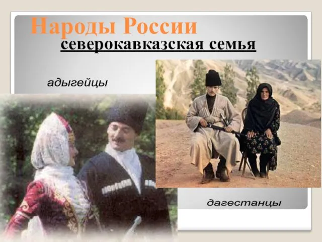 Народы России северокавказская семья адыгейцы дагестанцы