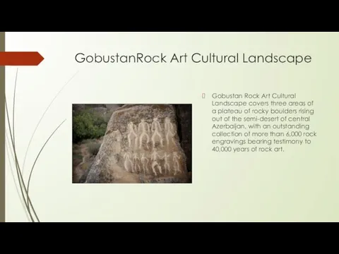 GobustanRock Art Cultural Landscape Gobustan Rock Art Cultural Landscape covers