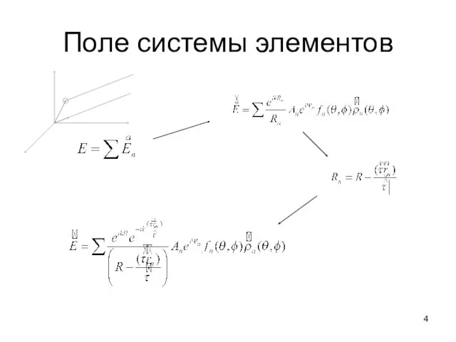 Поле системы элементов