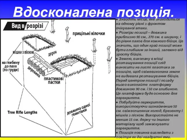 Вдосконалена позиція. ● Знайдіть місце, яке знаходиться на одному рівні