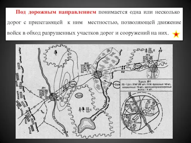 Под дорожным направлением понимается одна или несколько дорог с прилегающей