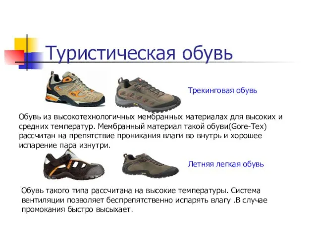 Туристическая обувь Обувь из высокотехнологичных мембранных материалах для высоких и
