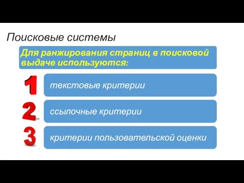 Поисковые системы Поисковый ро­бот