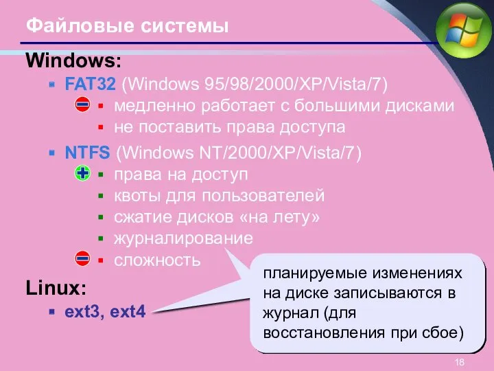 Файловые системы FAT32 (Windows 95/98/2000/XP/Vista/7) медленно работает с большими дисками