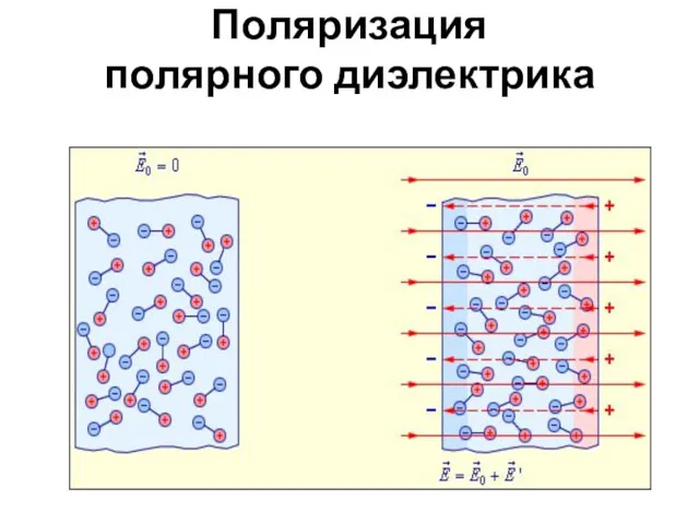 Поляризация полярного диэлектрика