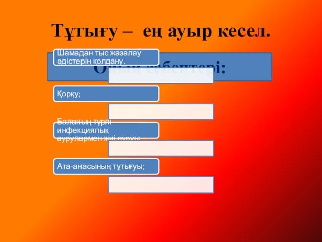 Тұтығу – ең ауыр кесел. Оның себептері: Шамадан тыс жазалау