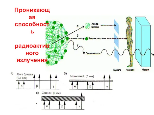 Проникающая способность радиоактивного излучения