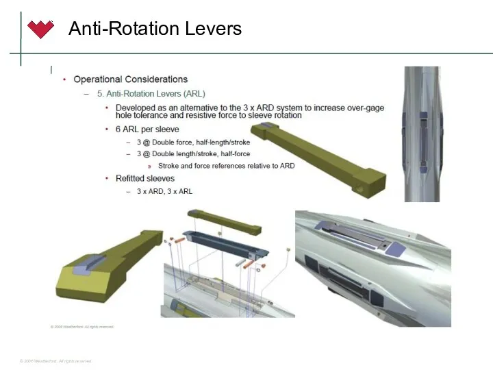 Anti-Rotation Levers