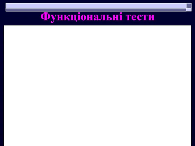 Функціональні тести