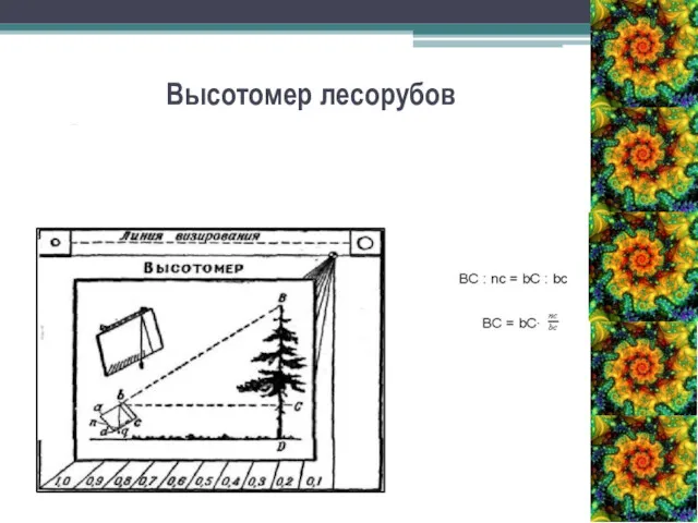 Высотомер лесорубов