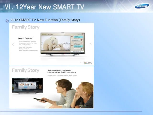 2012 SMART TV New Function (Family Story) Ⅵ. 12Year New SMART TV