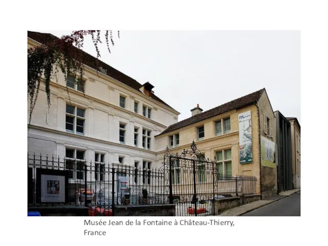 Musée Jean de la Fontaine à Château-Thierry, France