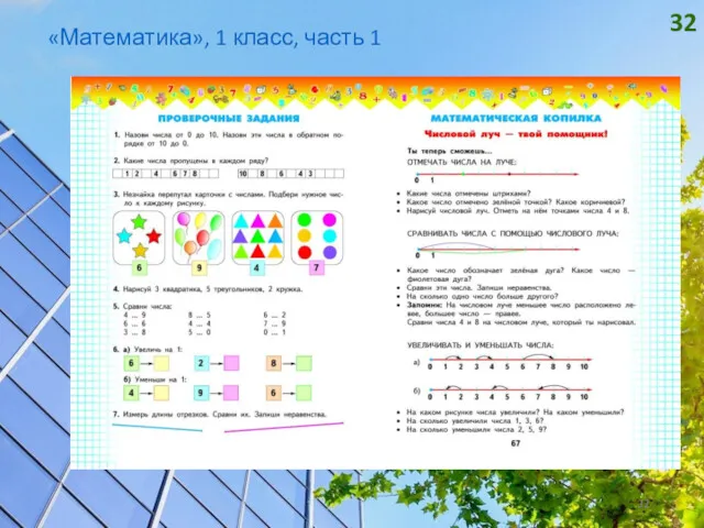 «Математика», 1 класс, часть 1