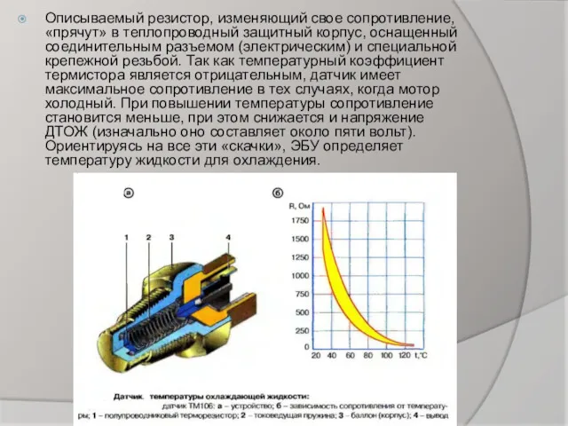 Описываемый резистор, изменяющий свое сопротивление, «прячут» в теплопроводный защитный корпус,